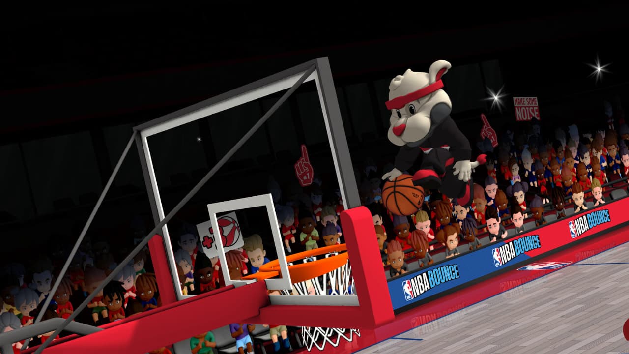 Скриншот NBA BOUNCE