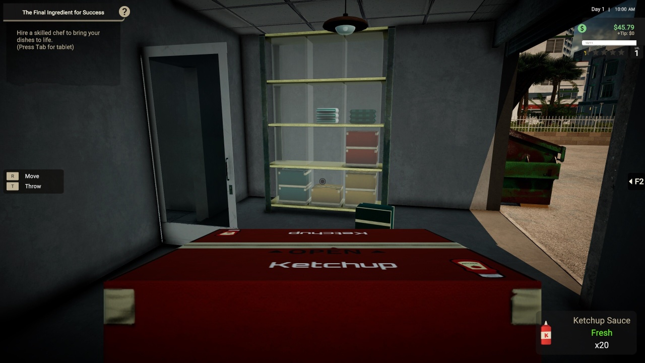 Скриншот Restaurant Owner: A Restaurant Simulator