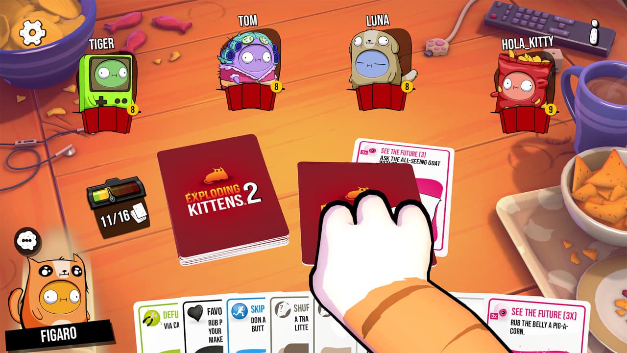 Скриншот Exploding Kittens 2