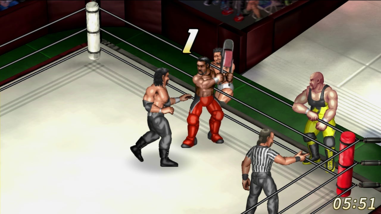 Скриншот Fire Pro Wrestling World