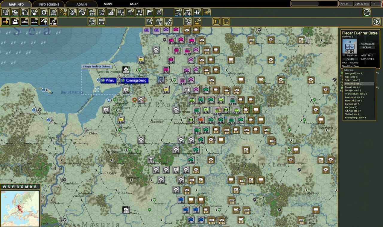 Скриншот Gary Grigsbys War in the East 2