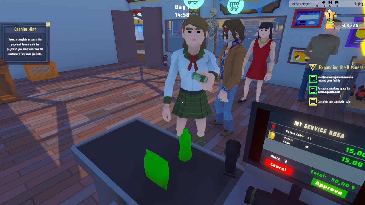 Скриншот Service Area Simulator