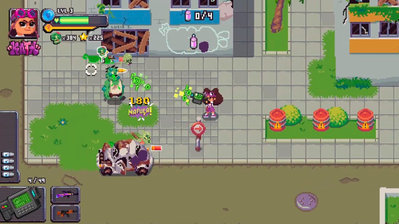 Скриншот Ghetto Zombies: Graffiti Squad