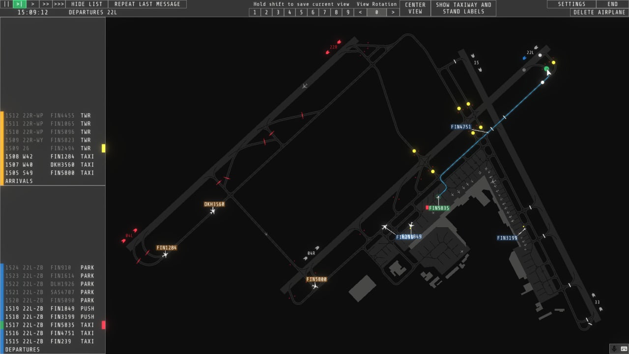 Скриншот ATC Ground Point