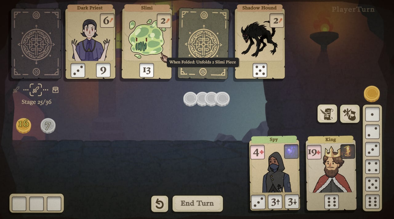 Скриншот Dice and Fold