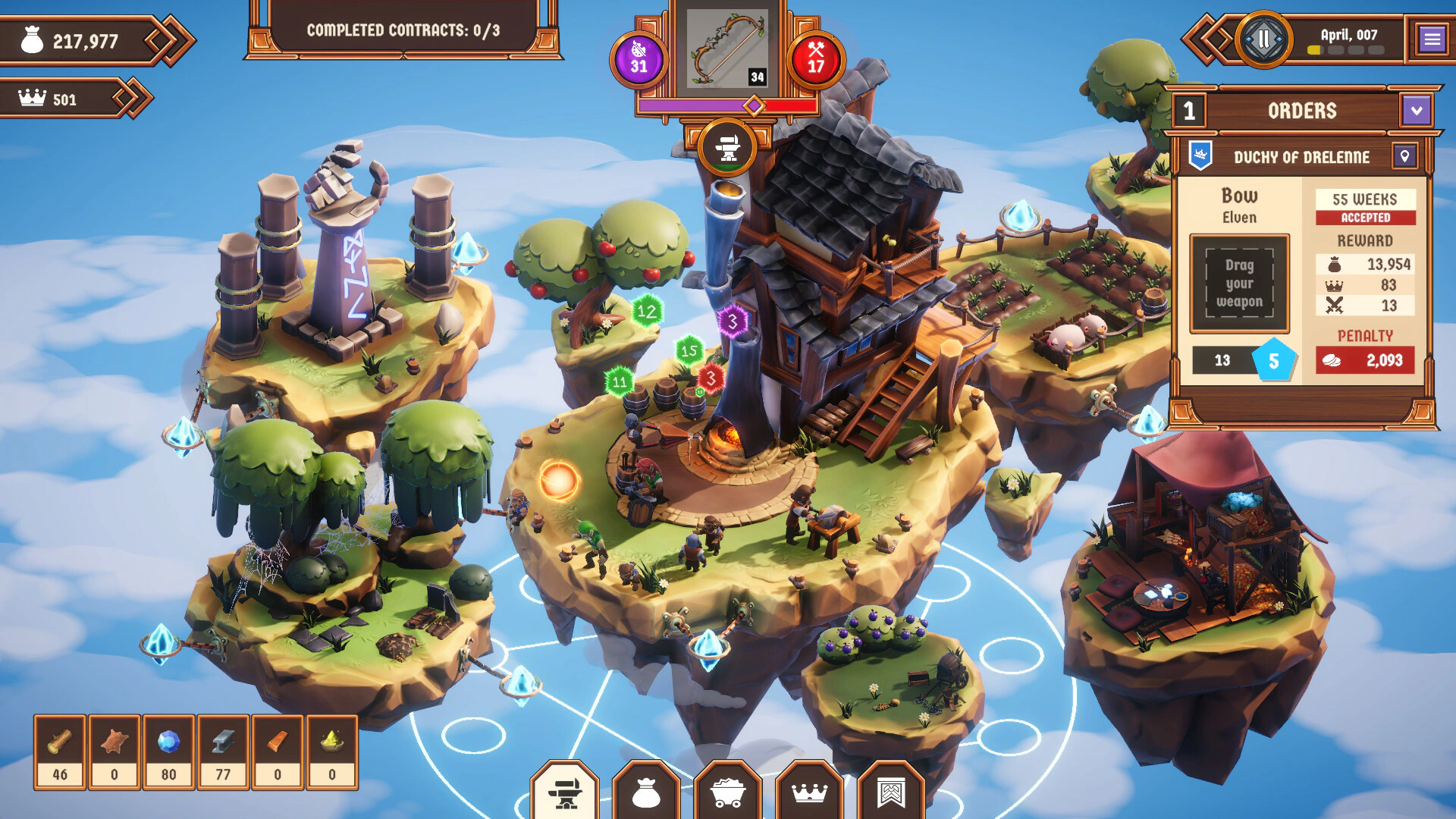 Скриншот Magic Forge Tycoon (Мэджик Фордж Тайкун)