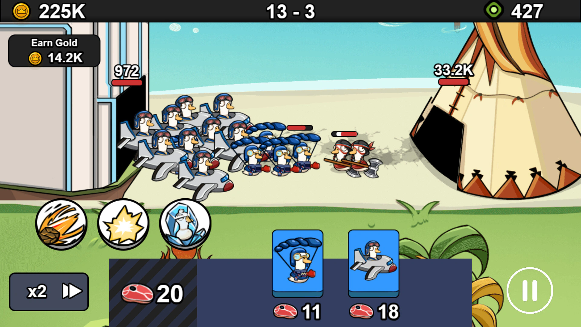Скриншот Goose Evolution (Эволюция гусей)