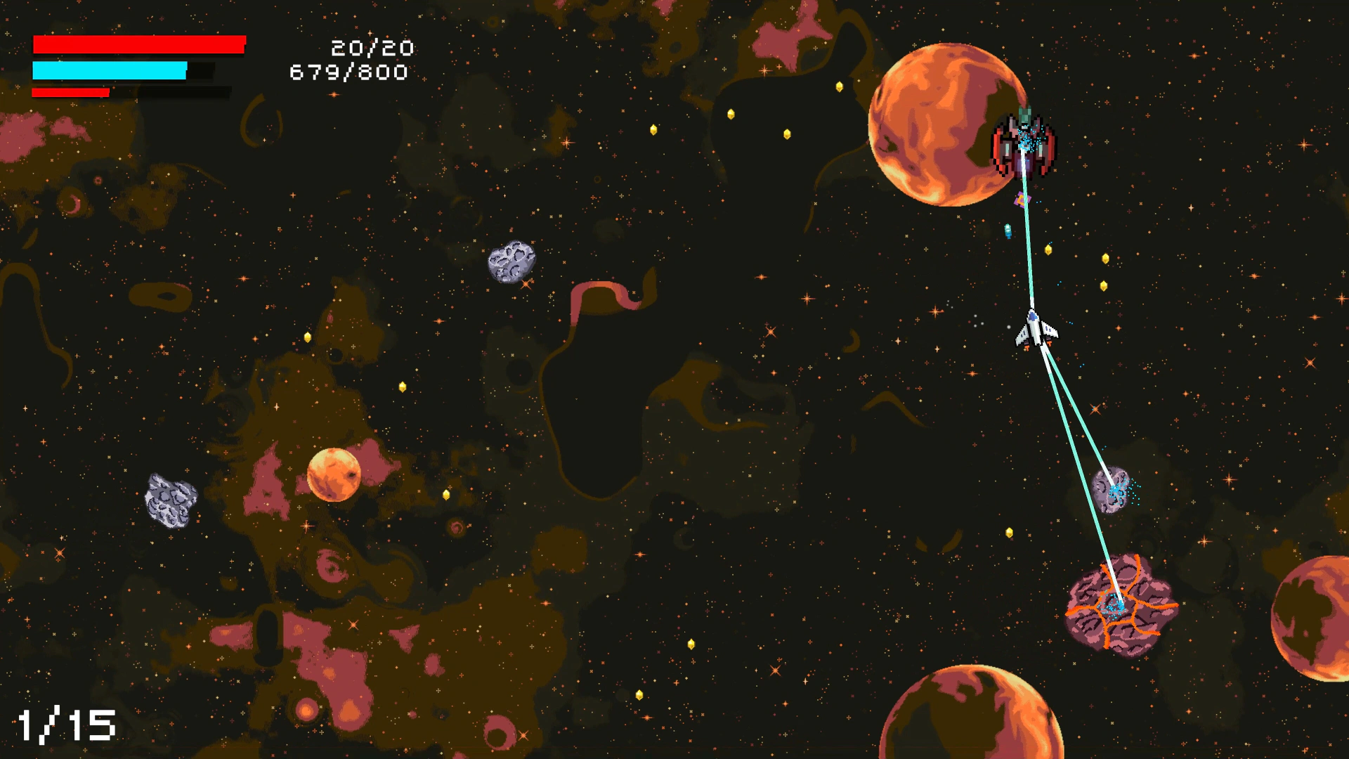 Скриншот Void Miner – Incremental Asteroids Roguelite (Воид Майнер)