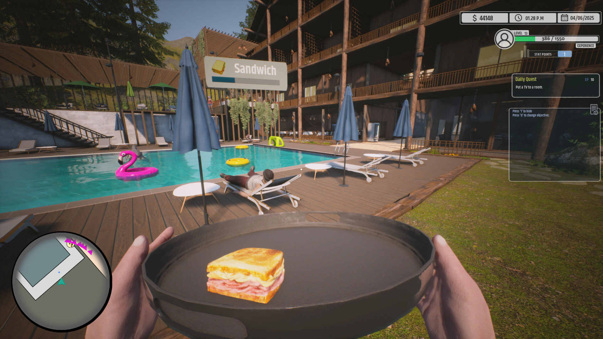 Скриншот Hotel Owner Simulator (Симулятор владельца отеля)