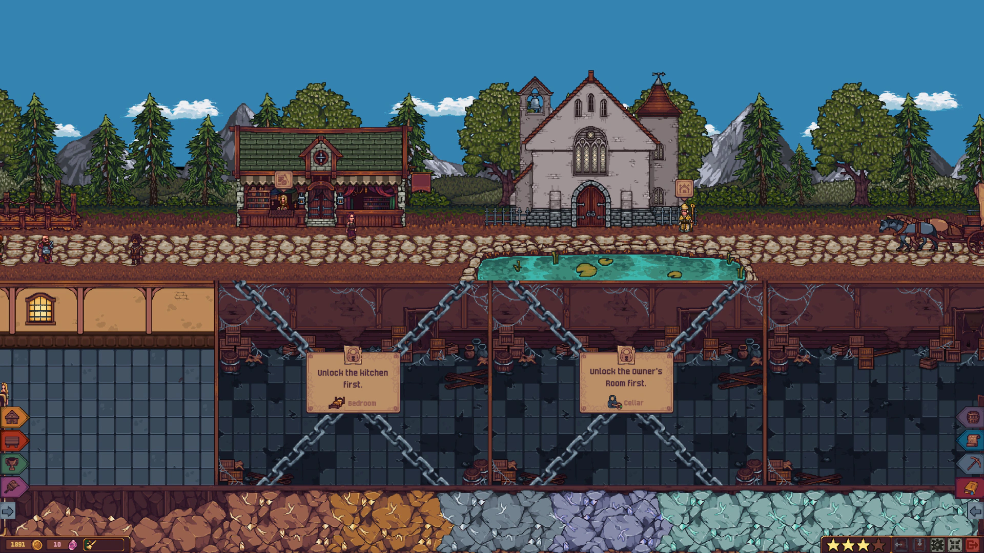 Скриншот Tidehaven: Ale & Trade (Тайдхейвен: Эль и торговля)