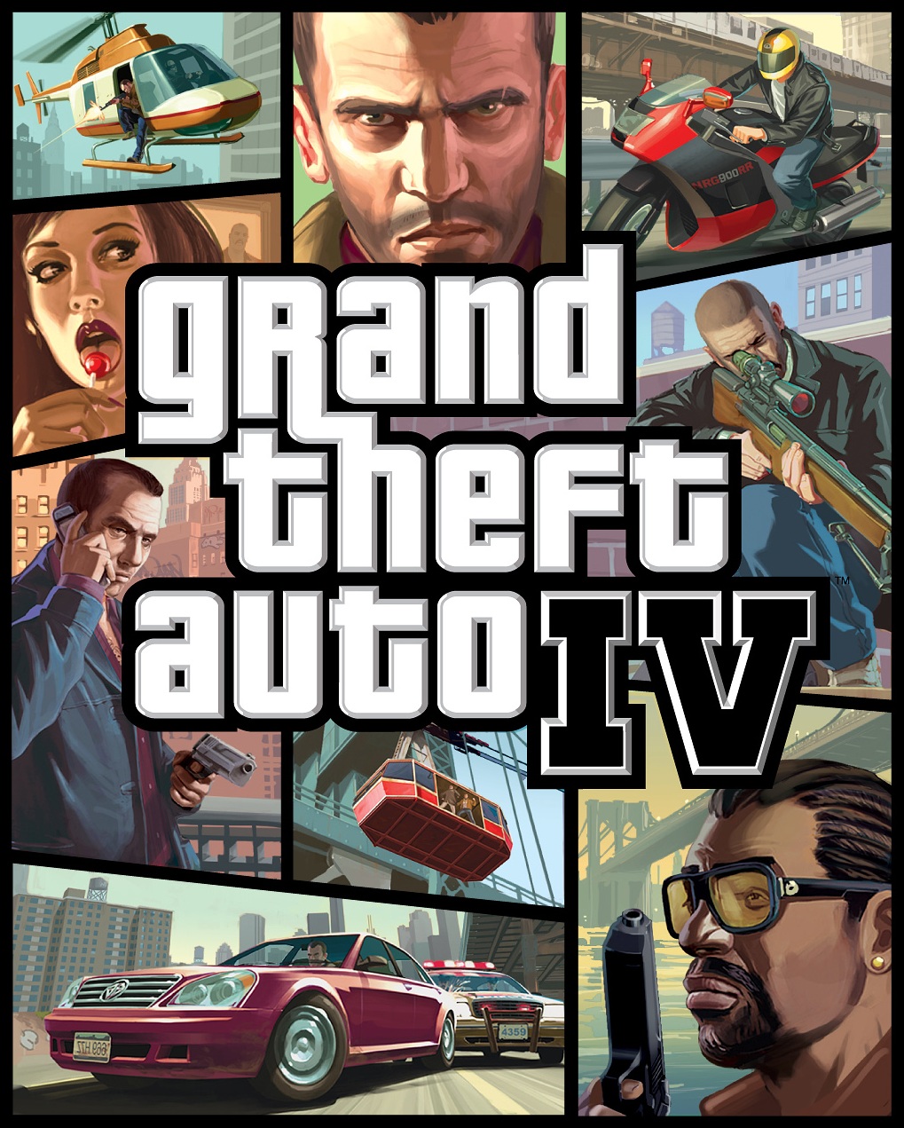 Обложка Grand Theft Auto IV (ГТА 4)