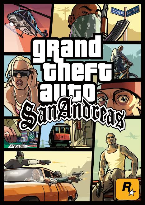Обложка Grand Theft Auto San Andreas (ГТА СА)